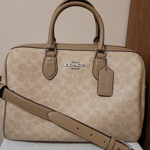 Coach Large Rowan Taupe